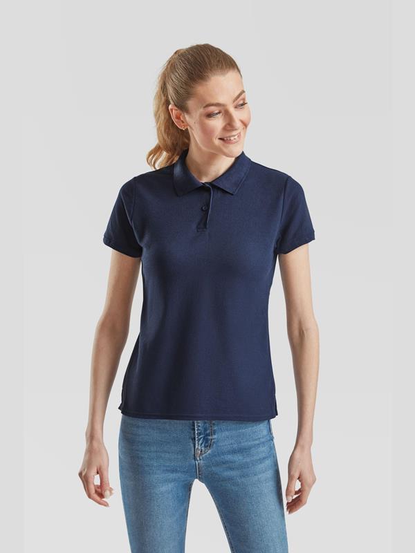 Fruit Of The Loom 6535 Open End 180 Regular Fit Polo Ladies