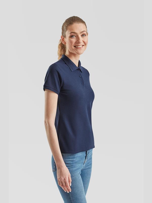 Fruit Of The Loom 6535 Open End 180 Regular Fit Polo Ladies