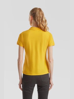 Fruit Of The Loom 6535 Open End 180 Regular Fit Polo Ladies - Image 48