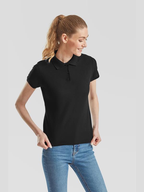 Fruit Of The Loom 6535 Open End 180 Regular Fit Polo Ladies