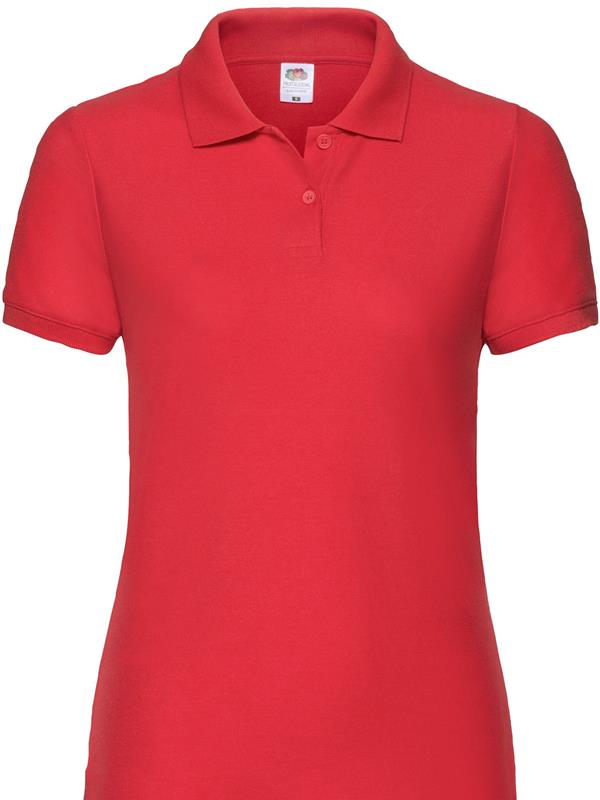 Fruit Of The Loom 6535 Open End 180 Regular Fit Polo Ladies