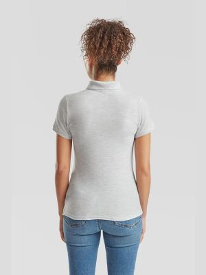 Fruit Of The Loom 6535 Open End 180 Regular Fit Polo Ladies - Image 18