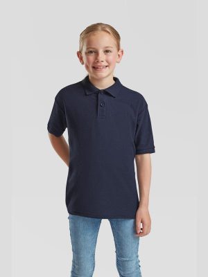 Fruit Of The Loom 6535 Open End 180 Regular Fit Polo Kids - Image 20