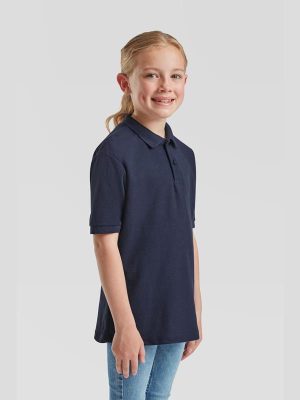 Fruit Of The Loom 6535 Open End 180 Regular Fit Polo Kids - Image 22