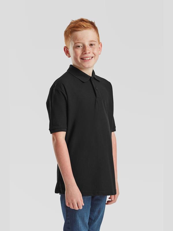 Fruit Of The Loom 6535 Open End 180 Regular Fit Polo Kids