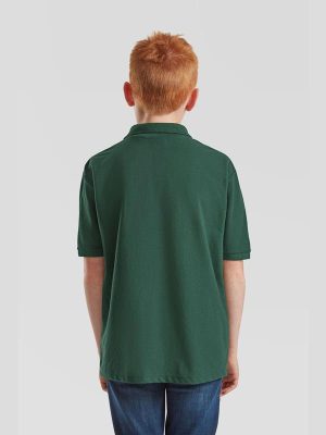 Fruit Of The Loom 6535 Open End 180 Regular Fit Polo Kids - Image 6