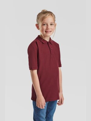 Fruit Of The Loom 6535 Open End 180 Regular Fit Polo Kids - Image 10