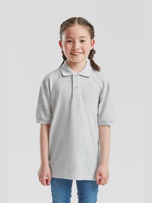 Fruit Of The Loom 6535 Open End 180 Regular Fit Polo Kids - Image 14