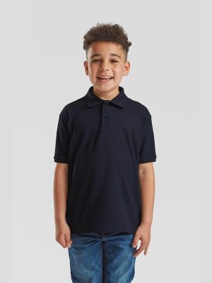 Fruit Of The Loom 6535 Open End 180 Regular Fit Polo Kids - Image 11