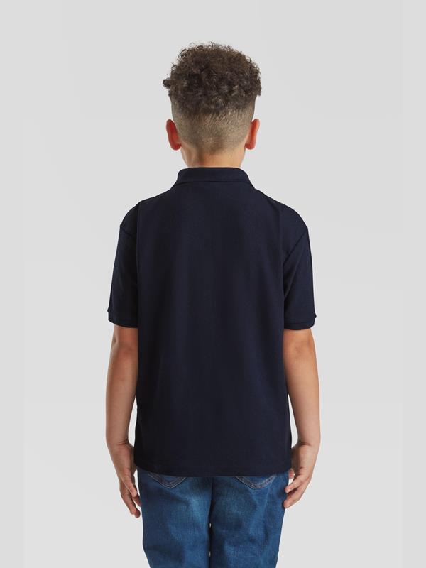Fruit Of The Loom 6535 Open End 180 Regular Fit Polo Kids