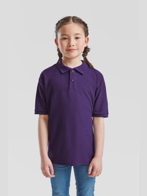 Fruit Of The Loom 6535 Open End 180 Regular Fit Polo Kids - Image 23