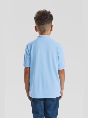 Fruit Of The Loom 6535 Open End 180 Regular Fit Polo Kids - Image 33