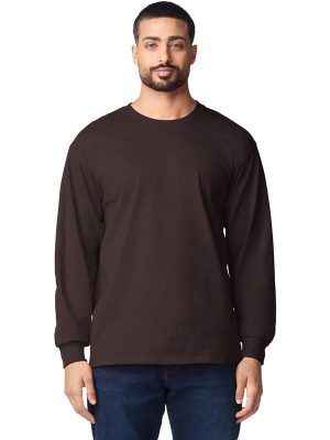 Gildan Ultra Cotton Open End 205 Regular Fit LS Tee Adult - Image 23