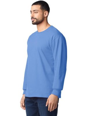 Gildan Ultra Cotton Open End 205 Regular Fit LS Tee Adult - Image 17