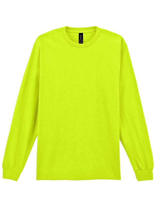 Gildan Ultra Cotton Open End 205 Regular Fit LS Tee Adult
