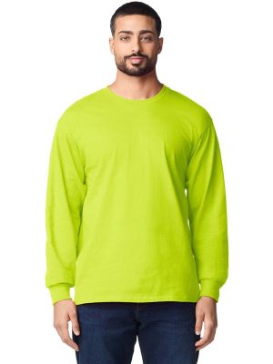 Gildan Ultra Cotton Open End 205 Regular Fit LS Tee Adult - Image 71