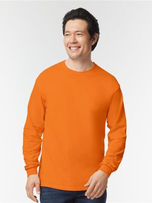 Gildan Ultra Cotton Open End 205 Regular Fit LS Tee Adult - Image 75
