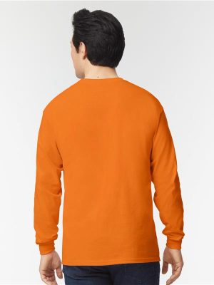 Gildan Ultra Cotton Open End 205 Regular Fit LS Tee Adult - Image 76