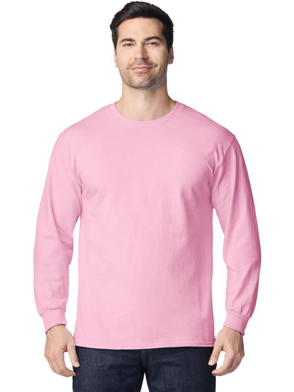 Gildan Ultra Cotton Open End 205 Regular Fit LS Tee Adult