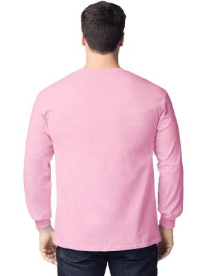 Gildan Ultra Cotton Open End 205 Regular Fit LS Tee Adult - Image 48