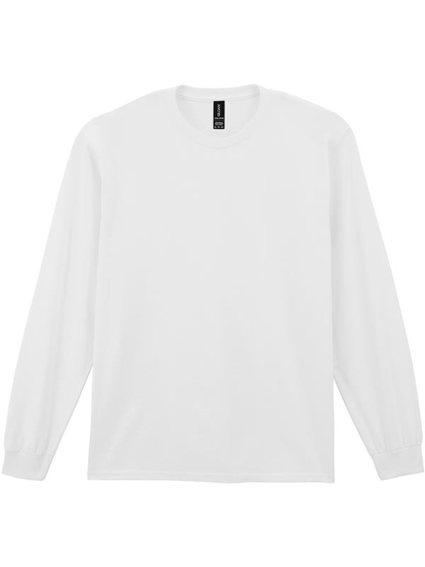 Gildan Ultra Cotton Open End 205 Regular Fit LS Tee Adult