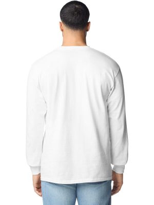 Gildan Ultra Cotton Open End 205 Regular Fit LS Tee Adult - Image 83