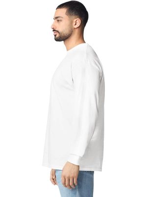 Gildan Ultra Cotton Open End 205 Regular Fit LS Tee Adult - Image 84