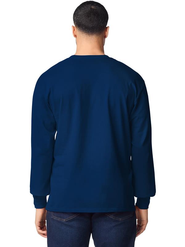 Gildan Ultra Cotton Open End 205 Regular Fit LS Tee Adult