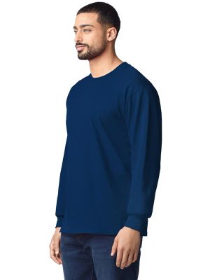 Gildan Ultra Cotton Open End 205 Regular Fit LS Tee Adult - Image 57