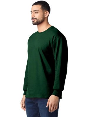 Gildan Ultra Cotton Open End 205 Regular Fit LS Tee Adult - Image 33