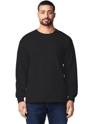 Gildan Ultra Cotton Open End 205 Regular Fit LS Tee Adult - Image 7