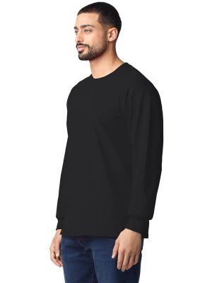 Gildan Ultra Cotton Open End 205 Regular Fit LS Tee Adult - Image 9