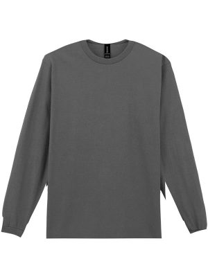 Gildan Ultra Cotton Open End 205 Regular Fit LS Tee Adult - Image 18
