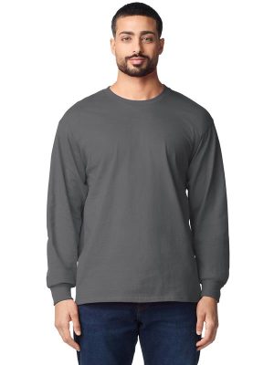Gildan Ultra Cotton Open End 205 Regular Fit LS Tee Adult - Image 19