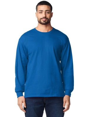Gildan Ultra Cotton Open End 205 Regular Fit LS Tee Adult - Image 67