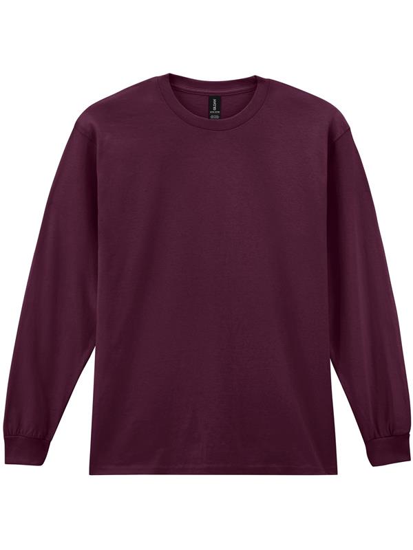 Gildan Ultra Cotton Open End 205 Regular Fit LS Tee Adult