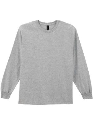Gildan Ultra Cotton Open End 205 Regular Fit LS Tee Adult - Image 77