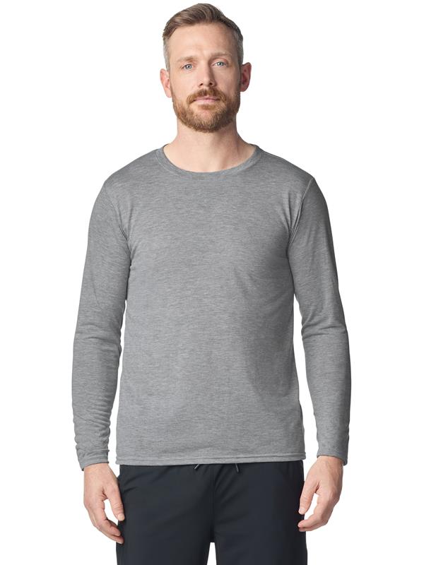 Gildan Ultra Cotton Open End 205 Regular Fit LS Tee Adult