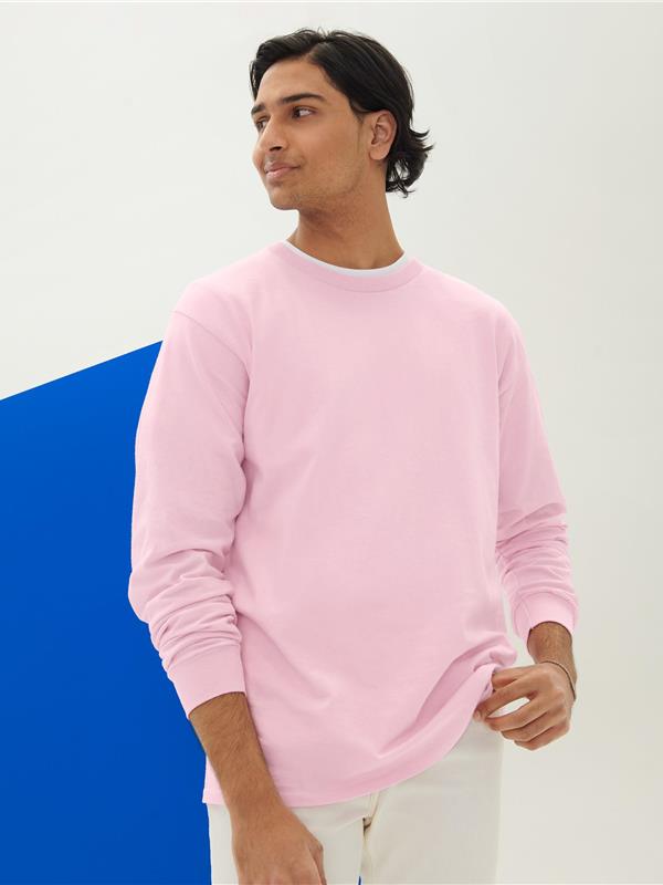 Gildan Ultra Cotton Open End 205 Regular Fit LS Tee Adult