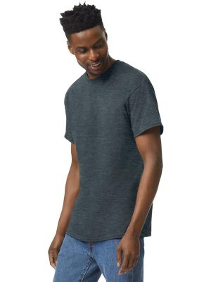 Gildan Heavy Cotton Open End 180 Regular Fit Tee Adult - Image 67