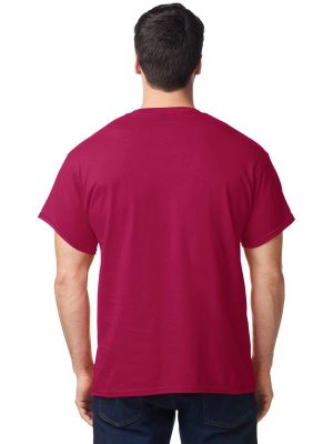 Gildan Heavy Cotton Open End 180 Regular Fit Tee Adult - Image 40
