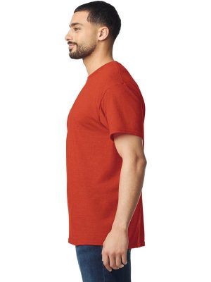 Gildan Heavy Cotton Open End 180 Regular Fit Tee Adult - Image 17