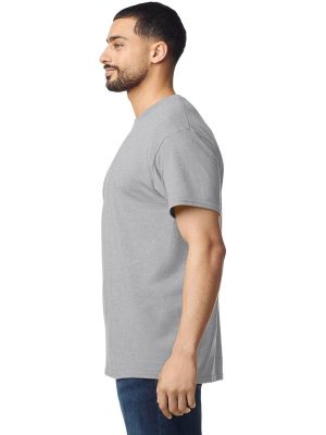 Gildan Heavy Cotton Open End 180 Regular Fit Tee Adult - Image 199