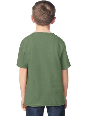 Gildan Heavy Cotton Open End 180 Regular Fit Tee Kids - Image 80