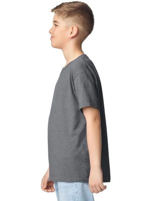 Gildan Heavy Cotton Open End 180 Regular Fit Tee Kids - Image 45