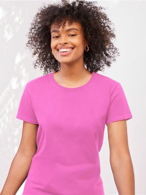 Gildan Heavy Cotton Open End 180 Regular Fit Tee Ladies - Image 1