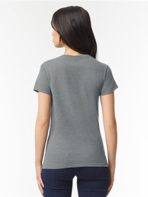 Gildan Heavy Cotton Open End 180 Regular Fit Tee Ladies - Image 20