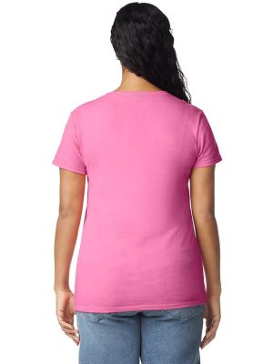 Gildan Heavy Cotton Open End 180 Regular Fit Tee Ladies - Image 4
