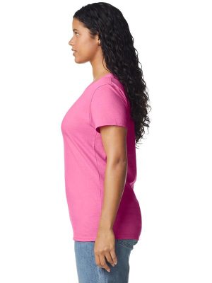 Gildan Heavy Cotton Open End 180 Regular Fit Tee Ladies - Image 5