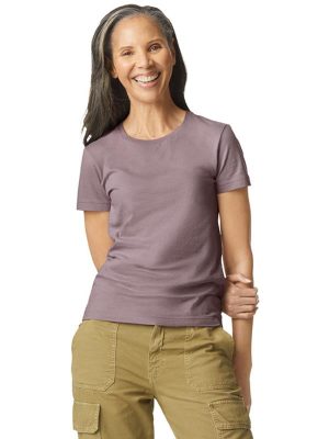 Gildan Softstyle Ringspun 150 Regular Fit Tee Ladies - Image 38